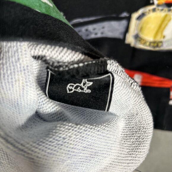 Akoo Sweatshirt Men’s L All over Graphic Sports Print - Picture 3 of 6